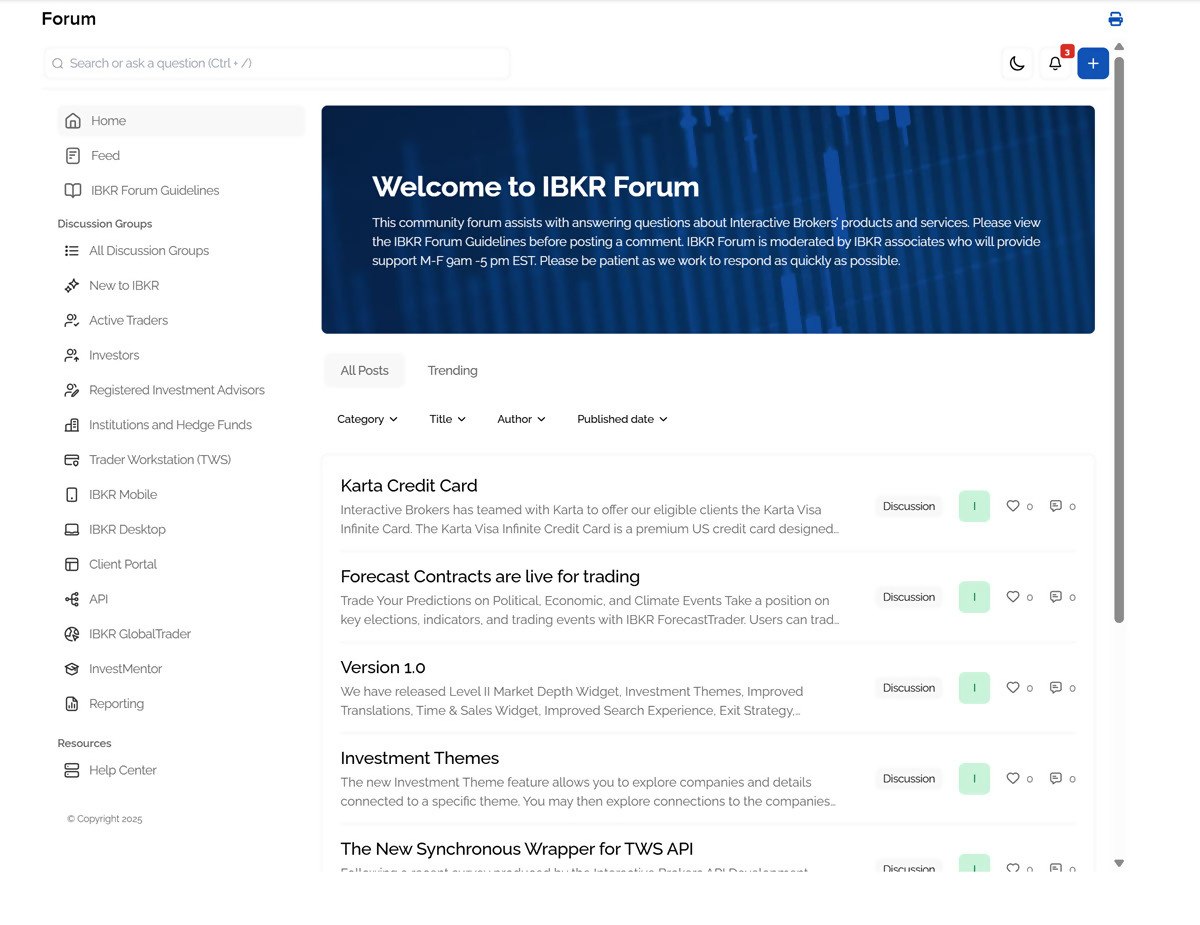 ARC Forum Example