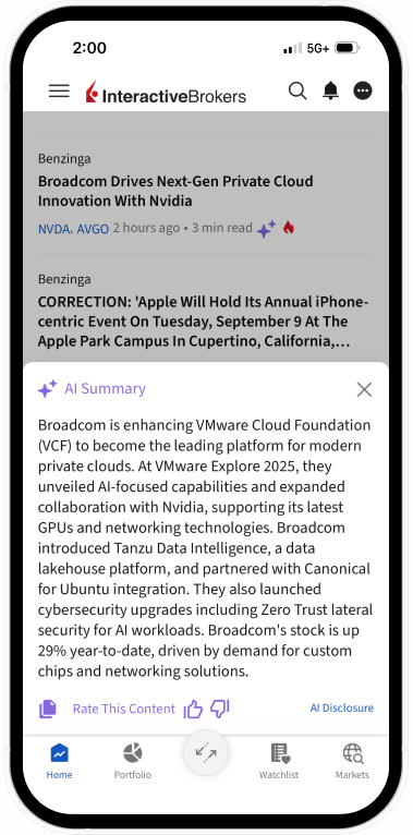 ARC Mobile User Interface